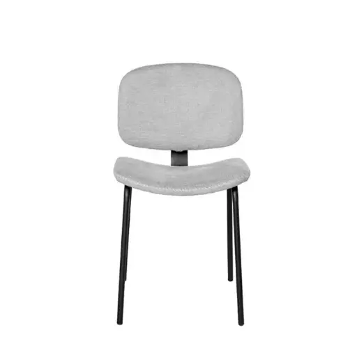 [541102] SILLA AUXILIAR WINONA GRIS CLARO - SOMCASA