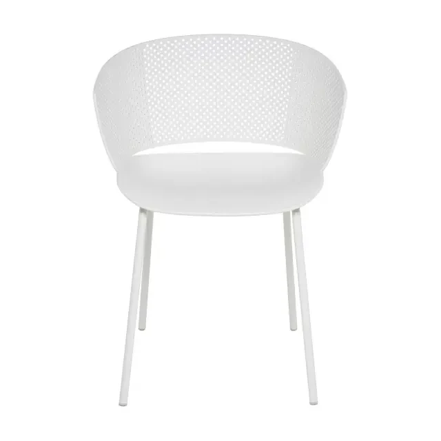 [541106] SILLA AUXILIAR NOELLE BLANCO - SOMCASA