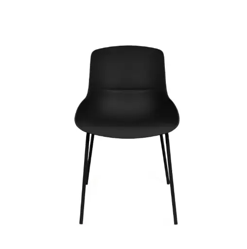 [541112] SILLA AUXILIAR DILETTA NEGRO - SOMCASA