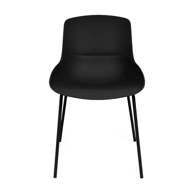 [541112] SILLA AUXILIAR DILETTA NEGRO - SOMCASA