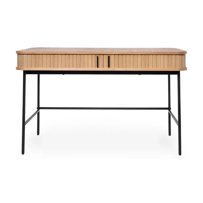 [541117] MESA ESCRITORIO CORNELL ROBLE/NEGRO - SOMCASA