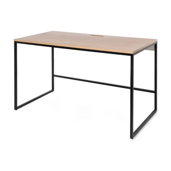 [541119] MESA ESCRITORIO HUDSON ROBLE/NEGRO - SOMCASA 
