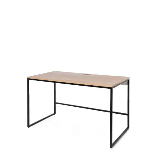 [541119] MESA ESCRITORIO HUDSON ROBLE/NEGRO - SOMCASA 