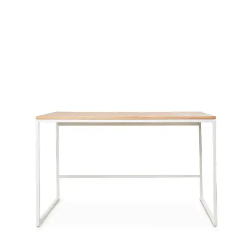 [541120] MESA ESCRITORIO HUDSON ROBLE/BLANCO- SOMCASA  