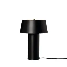 LÁMPARA SOBREMESA ILLAR NEGRO - SOMCASA