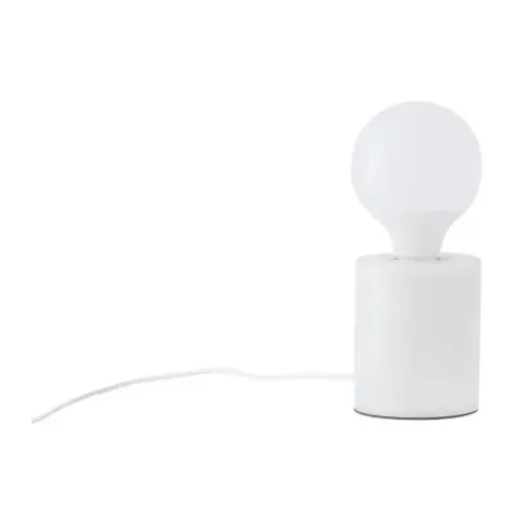 [541140] LÁMPARA SOBREMESA ROSER BLANCO -  SOMCASA
