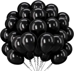 GLOBOS NEGRO 100UD
