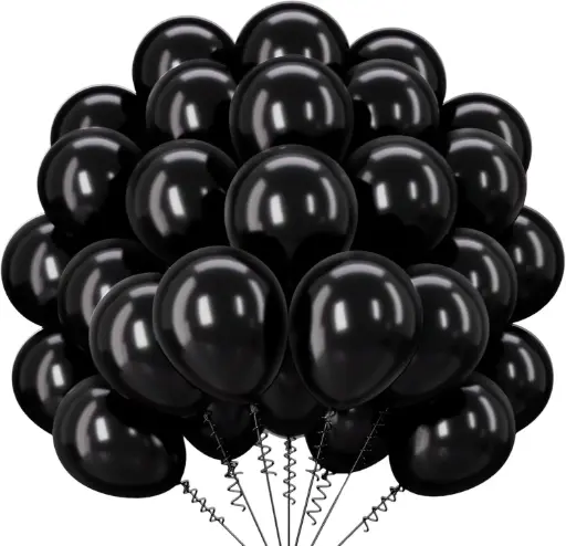 [800653] GLOBOS NEGRO 100UD