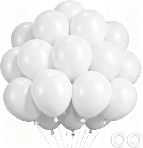[800656] GLOBOS BLANCO 100UD   