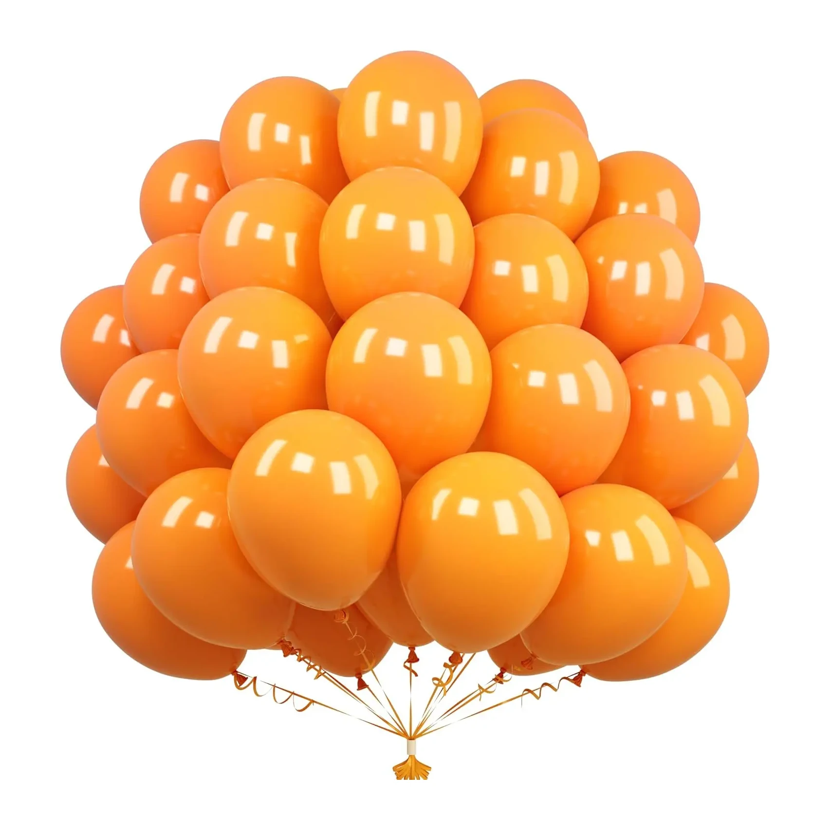 [800657] GLOBOS NARANJA 100UD   