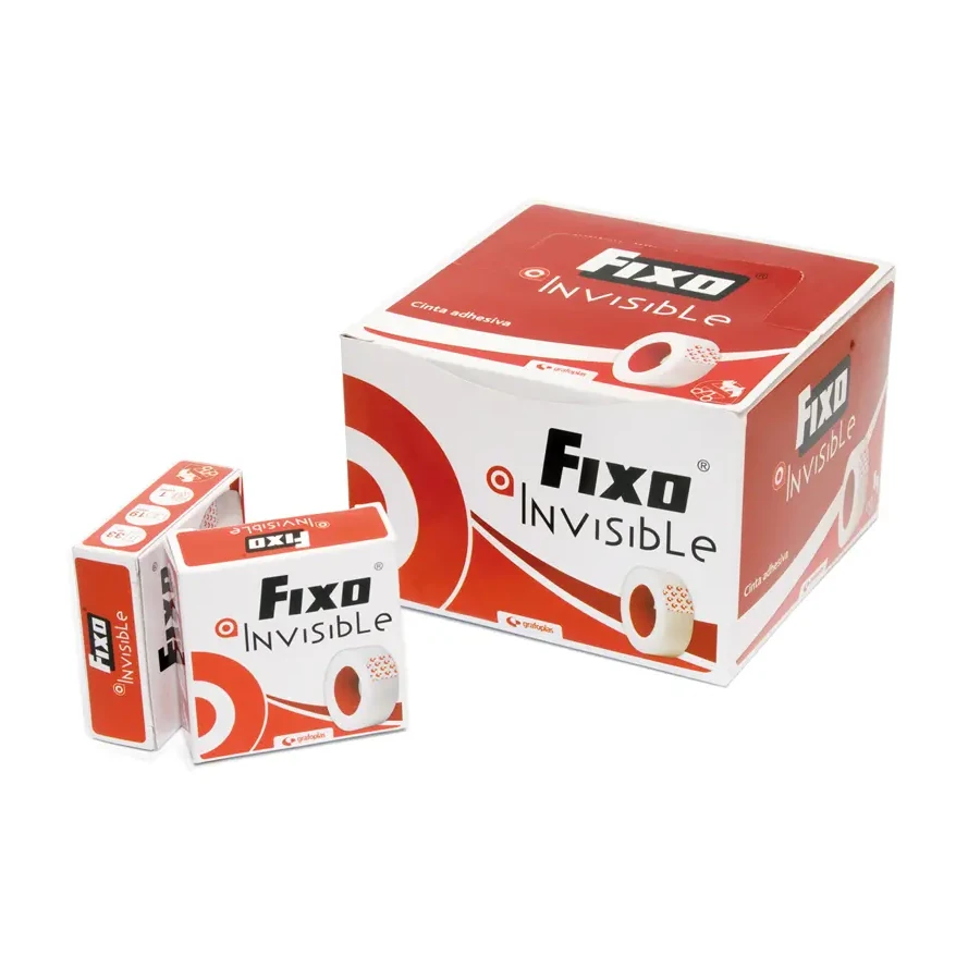 [800667] CINTA INVISIBLE 19MMX33M FIXO 