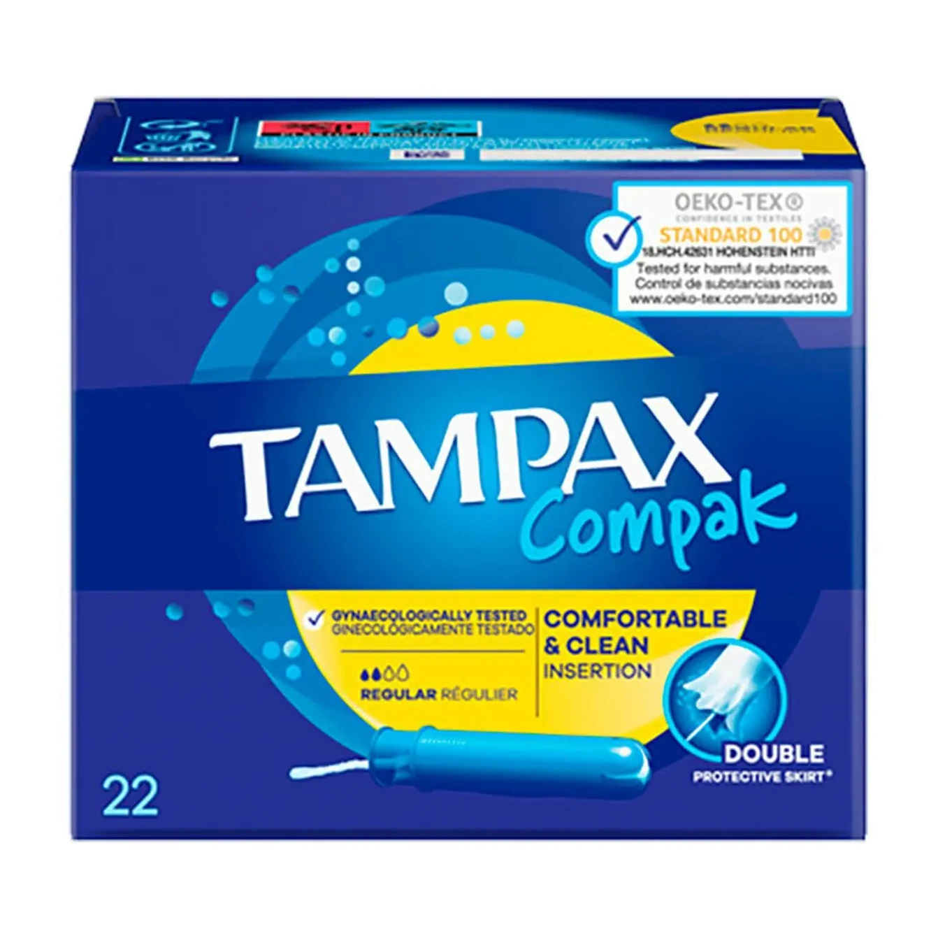 [800673] TAMPONES/TAMPAX REGULAR 22UD