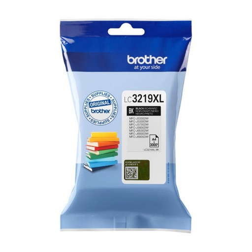 [165924] BROTHER CARTUCHO DE TINTA NEGRO DE LARGA DURACION LC3219XLBK