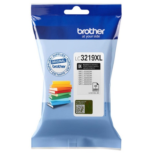 [165924] BROTHER CARTUCHO DE TINTA NEGRO DE LARGA DURACION LC3219XLBK