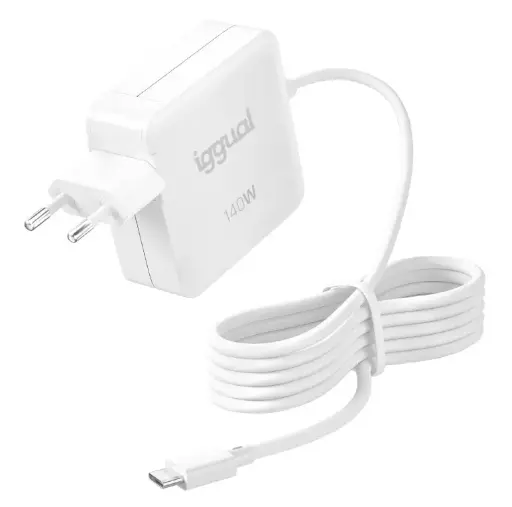 [827070] CARGADOR PORTÁTIL IGGUAL USB-C POWER DELIVERY 140W COMPATIBLE CON MACBOOK