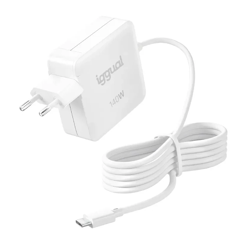 [827070] CARGADOR PORTÁTIL IGGUAL USB-C POWER DELIVERY 140W COMPATIBLE CON MACBOOK