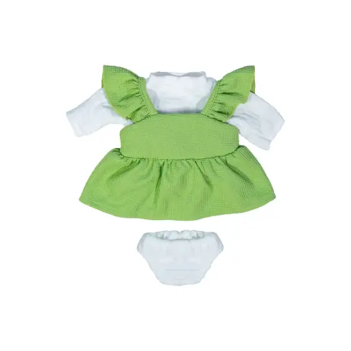 [31588] VESTIDO Y CAMISETA MUÑECA 38 CM