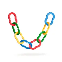 JUEGO DE ESLABONES Y CADENAS 60 PIEZAS