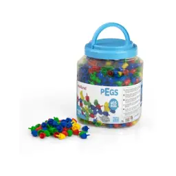 BOTE PEGS 15 CM PRIMARY COLORS