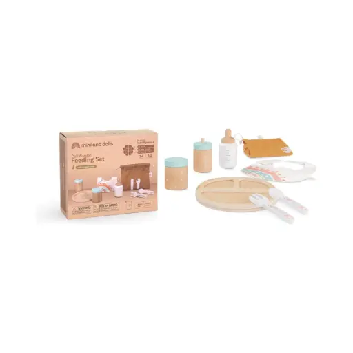 [94060] SET DE ALIMENTACION DE MADERA PARA MUÑECOS