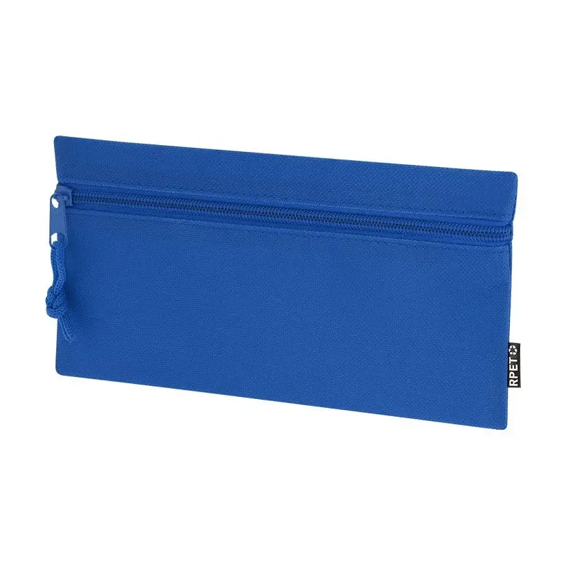 [800702] PORTATODO LISO 1 CREMALLERA AZUL 22X11