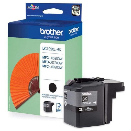 [165916] BROTHER CARTUCHO DE TINTA NEGRO LC129XLBKBP