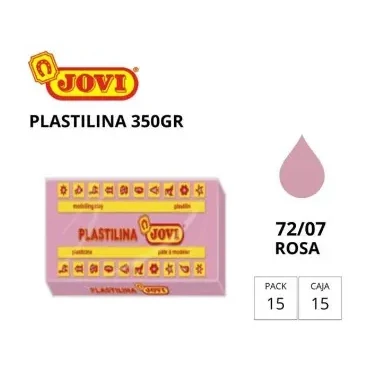 [649736] PLASTILINA JOVI GRANDE 72 ROSA 350G