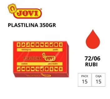 [649735] PLASTILINA JOVI GRANDE 72 RUBI 350G