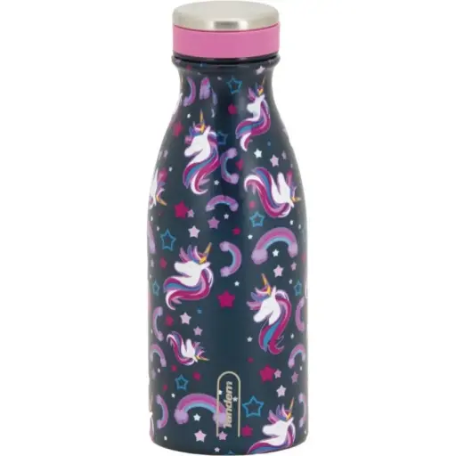 [541268] BOTELLA TERMICA UNICORNIOS AZULES 350ML - SPORTANDEM