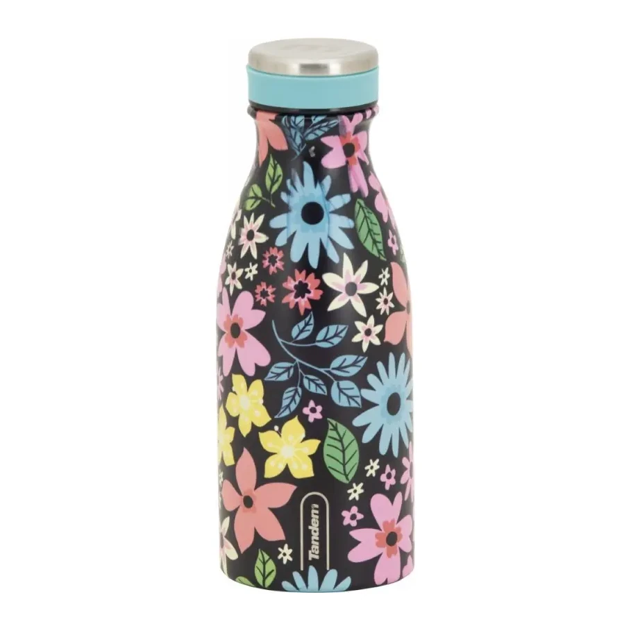 [541272] BOTELLA TERMICA FLORES 350ML - SPORTANDEM