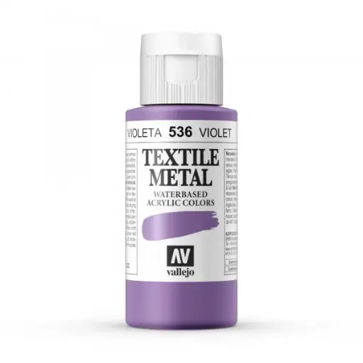 [240036] PINTURA TEXTIL VALLEJO Nº 36 VIOLETA 60 ML 