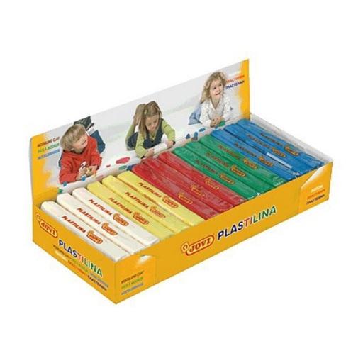[649953] PLASTILINA JOVI  MEDIANA CAJA DE 15 SURTIDOS BÁSICOS