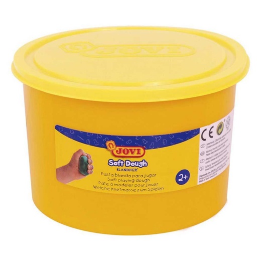 [649328] PLASTILINA JOVI BLANDIVER SOFT DOUGH 460G AMARILLO