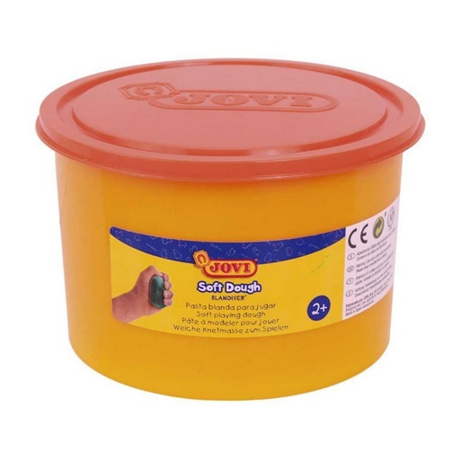 [649333] PLASTILINA JOVI BLANDIVER SOFT DOUGH 460G  NARANJA