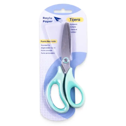 [40050] TIJERA ERGO CUT 14 CM RAYLU VERDE