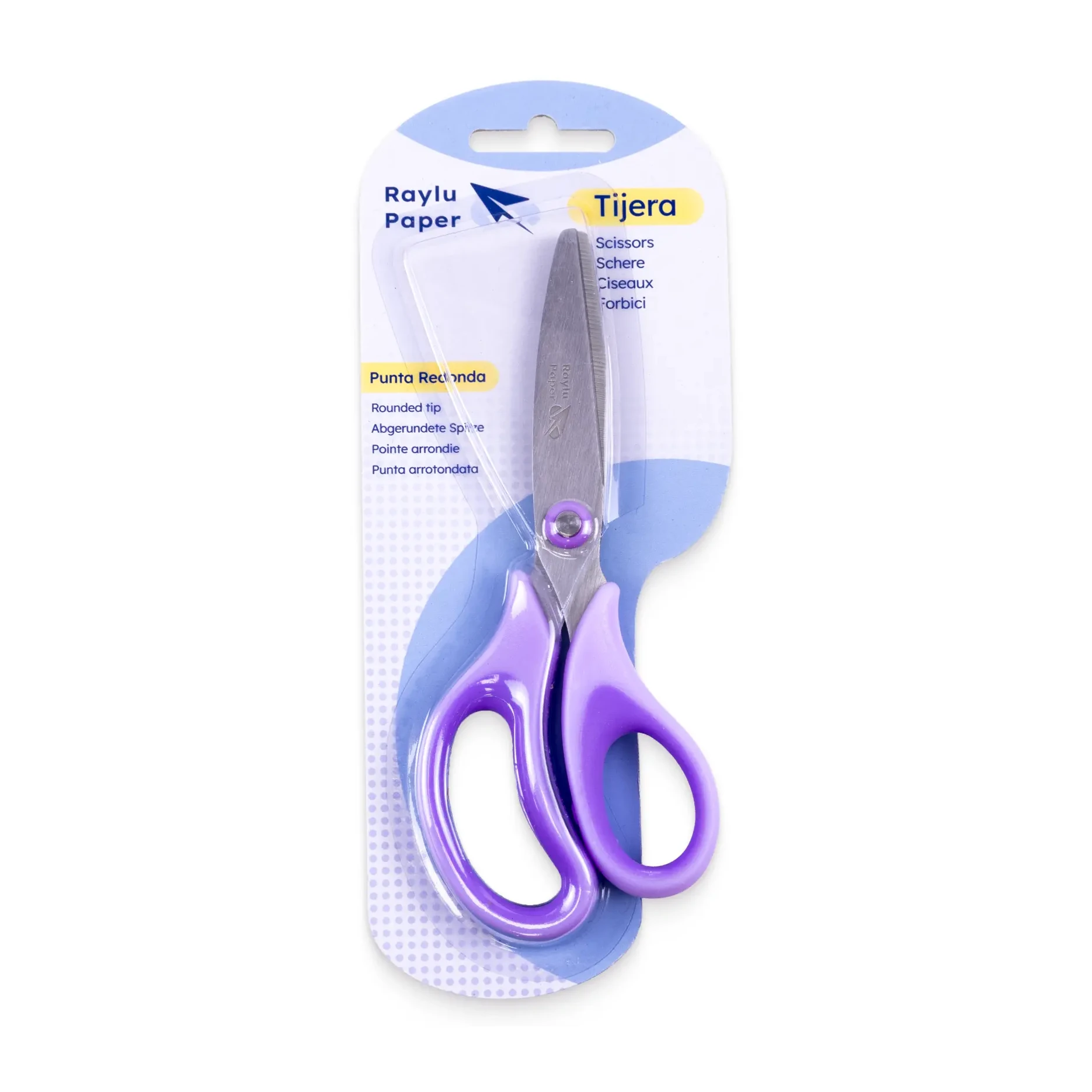 [40051] TIJERA ERGO CUT 14 CM RAYLU LILA