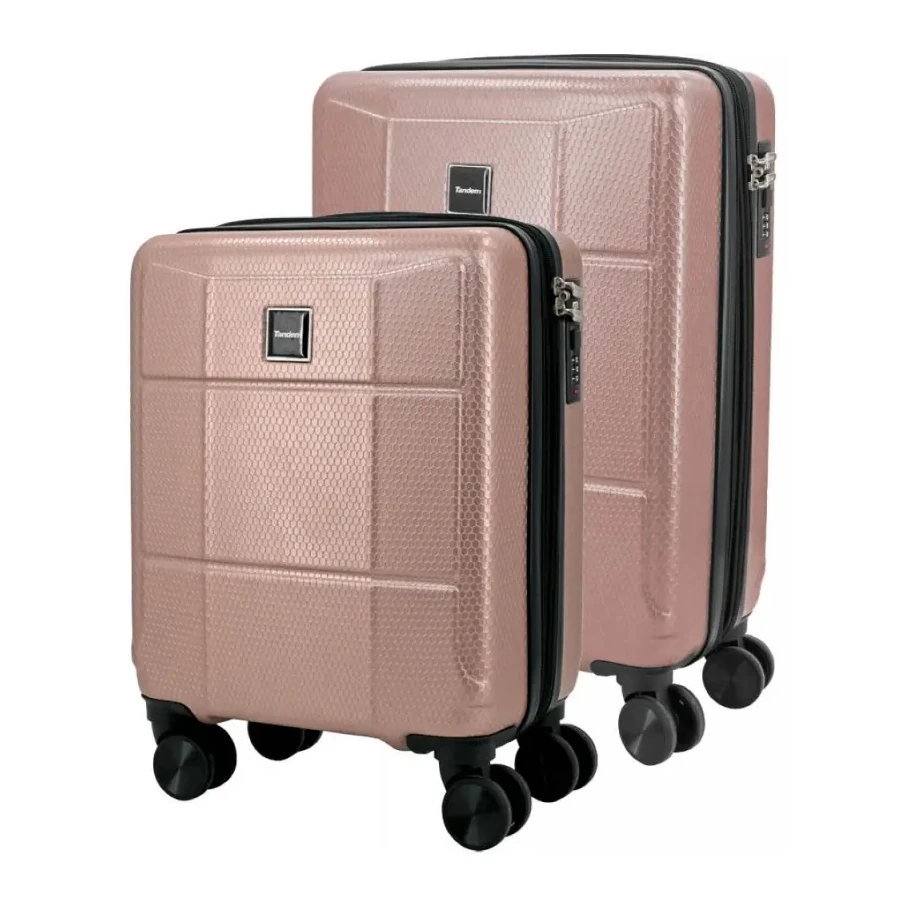 [541394] SET MALETA EXPANDIBLE PALMA ROSA CABINA 16 Y 20 - SPORTANDEM