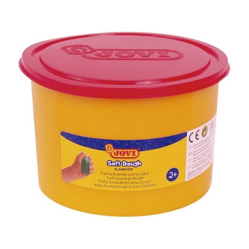 [649329] PLASTILINA JOVI BLANDIVER SOFT DOUGH 460G ROJO