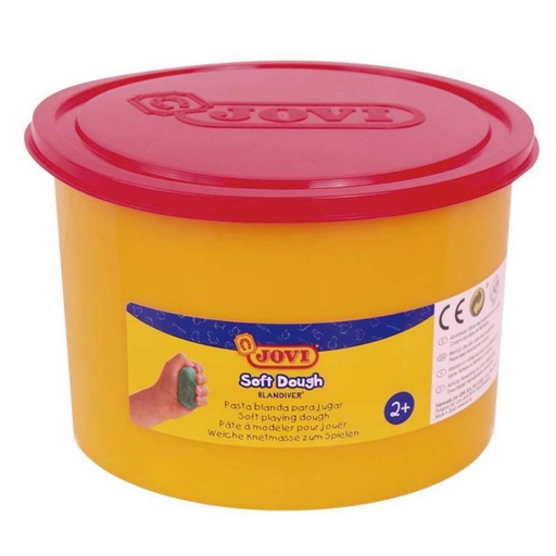 [649329] PLASTILINA JOVI BLANDIVER SOFT DOUGH 460G ROJO