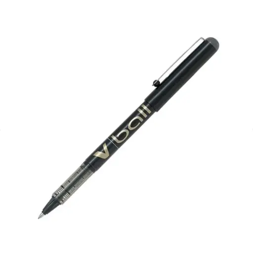 [080195] BOLÍGRAFO PILOT V-BALL 07 NEGRO