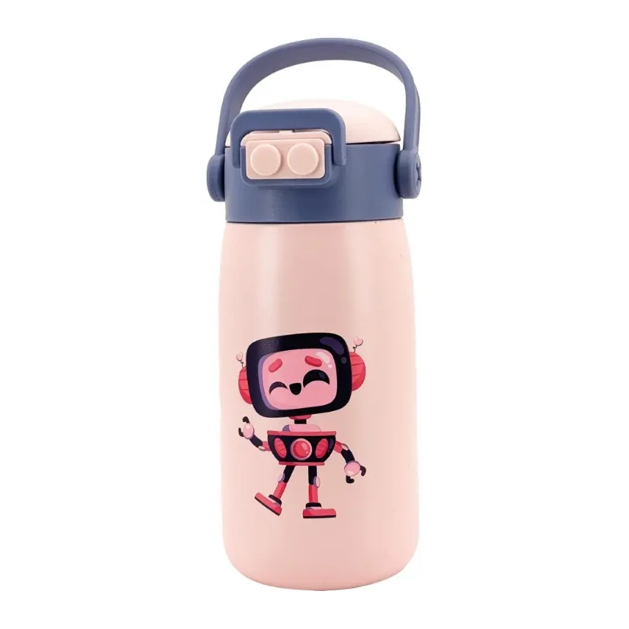 [541565] BOTELLA ROBOT COLOR ROSA 560ML - SPORTANDEM