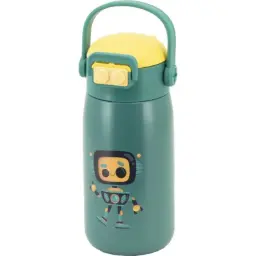 BOTELLA ROBOT COLOR VERDE 560ML - SPORTANDEM