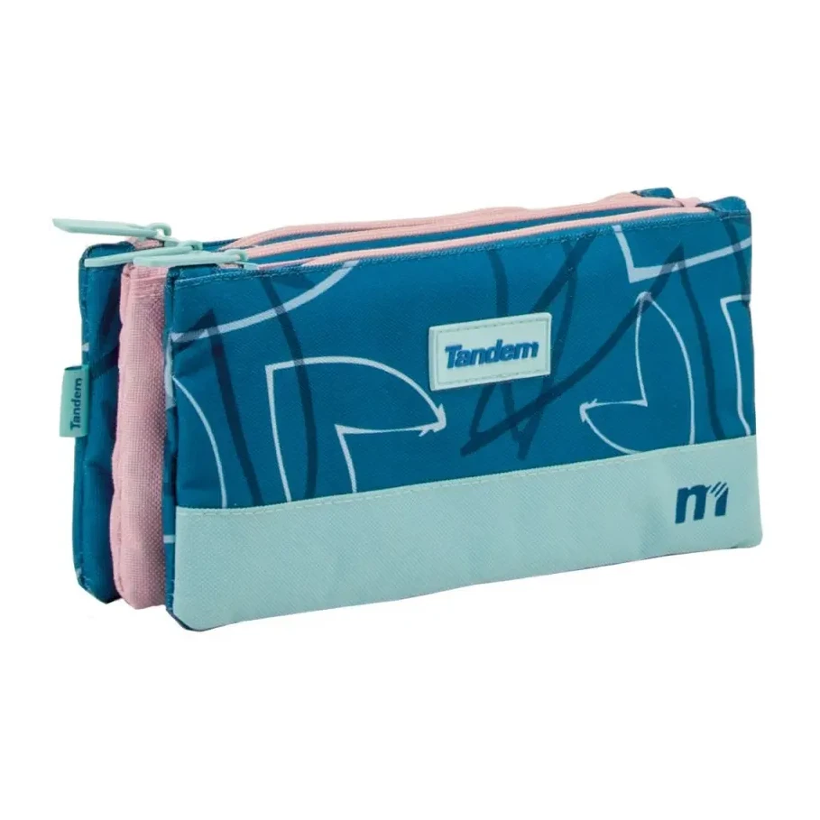 [541611] ESTUCHE PORTATODO QUEEN 3 BOLSILLOS IND. - SPORTANDEM