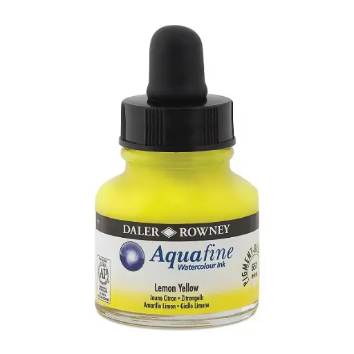 [166021] AQUAFINE TINTA AMARILLA WATERCOLOUR 29.5ML