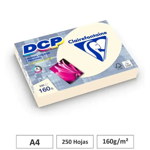 [541729] PAPEL BLANCO A4 160G 250 HOJAS