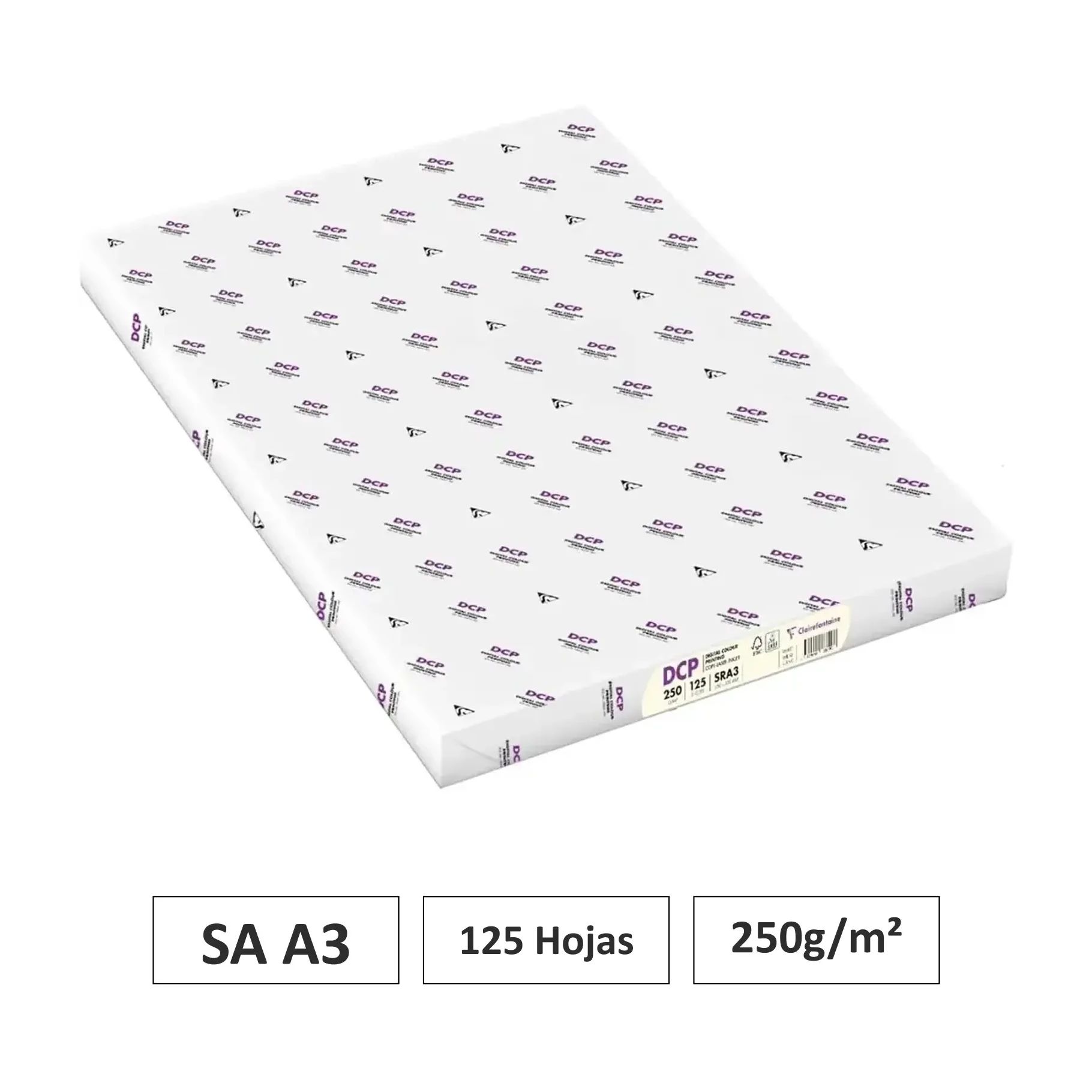 [541734] PAPEL DCP MARFIL A4 250G 125 HOJAS 