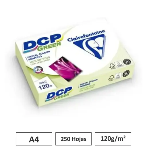 [541735] PAPEL BLANCO A4 120G 250 HOJAS RECICLADO
