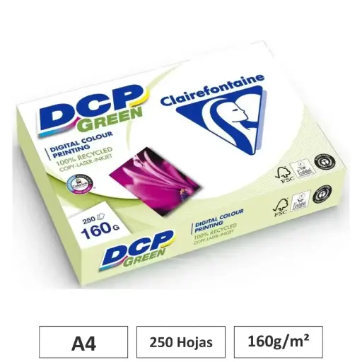 [541736] PAPEL MULTIFUNCION A4 160G 250 HOJAS RECICLADO