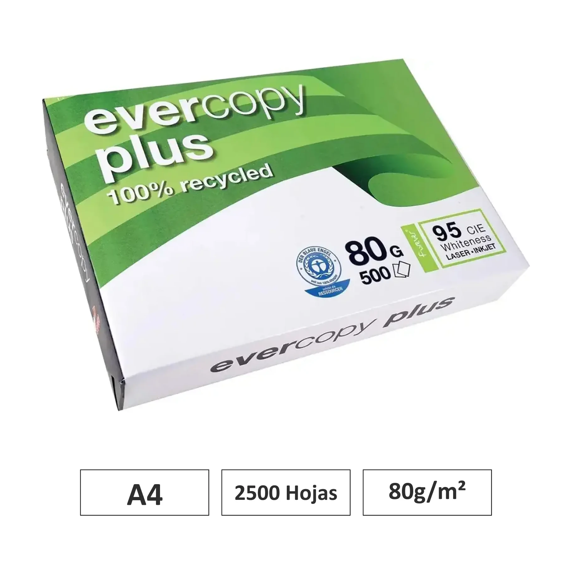 [541822] PAPER BLANCO A4 80G 2500 HOJAS