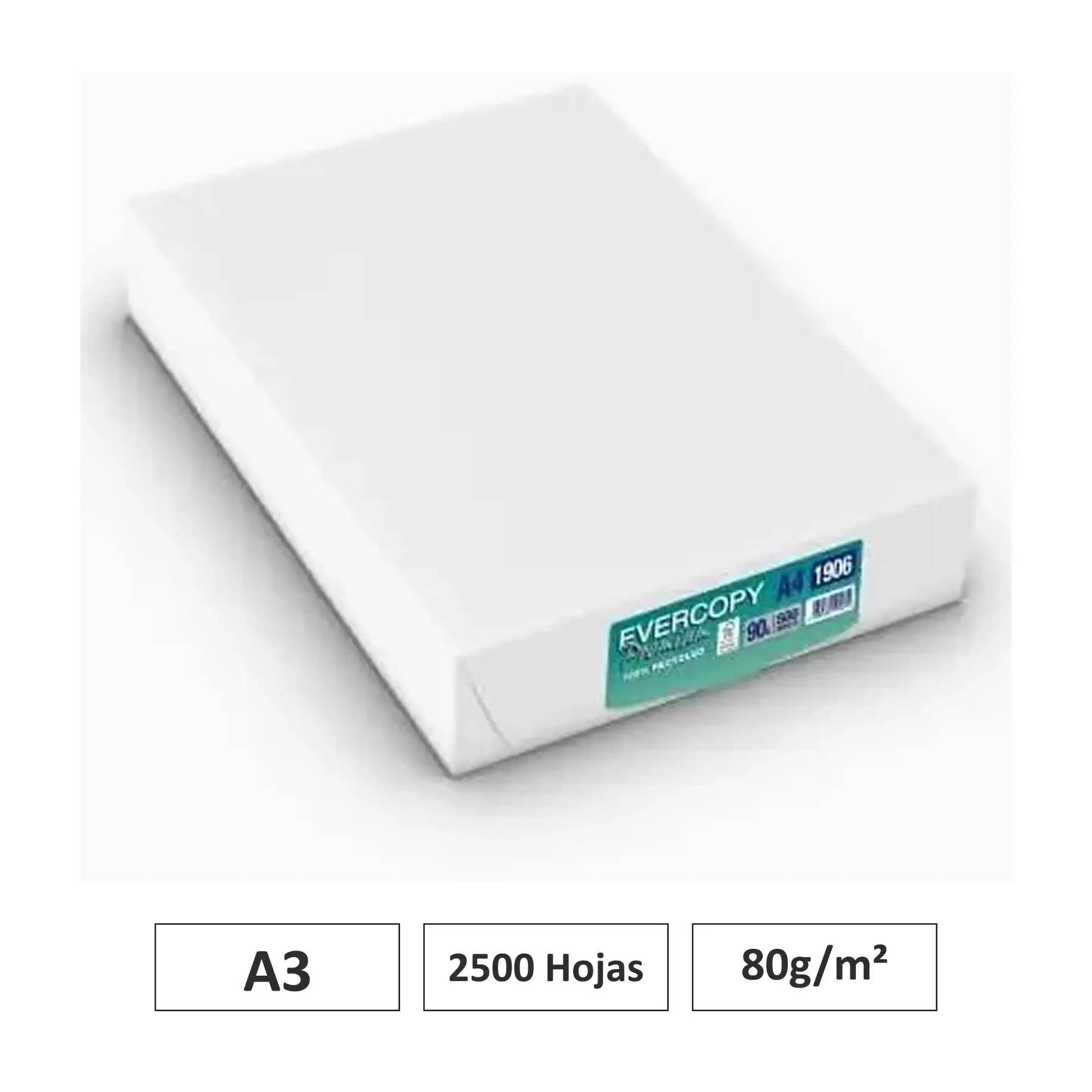 [541824] PAPEL BLANCO A4 90G 500 HOJAS